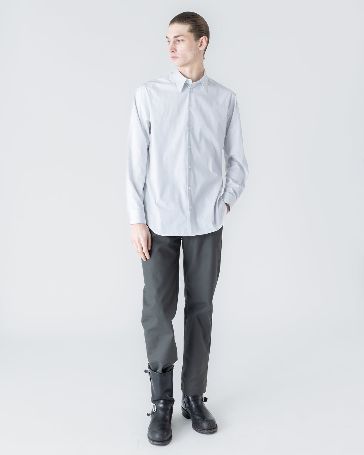 BOB SHIRT IN WHITE STRIPE