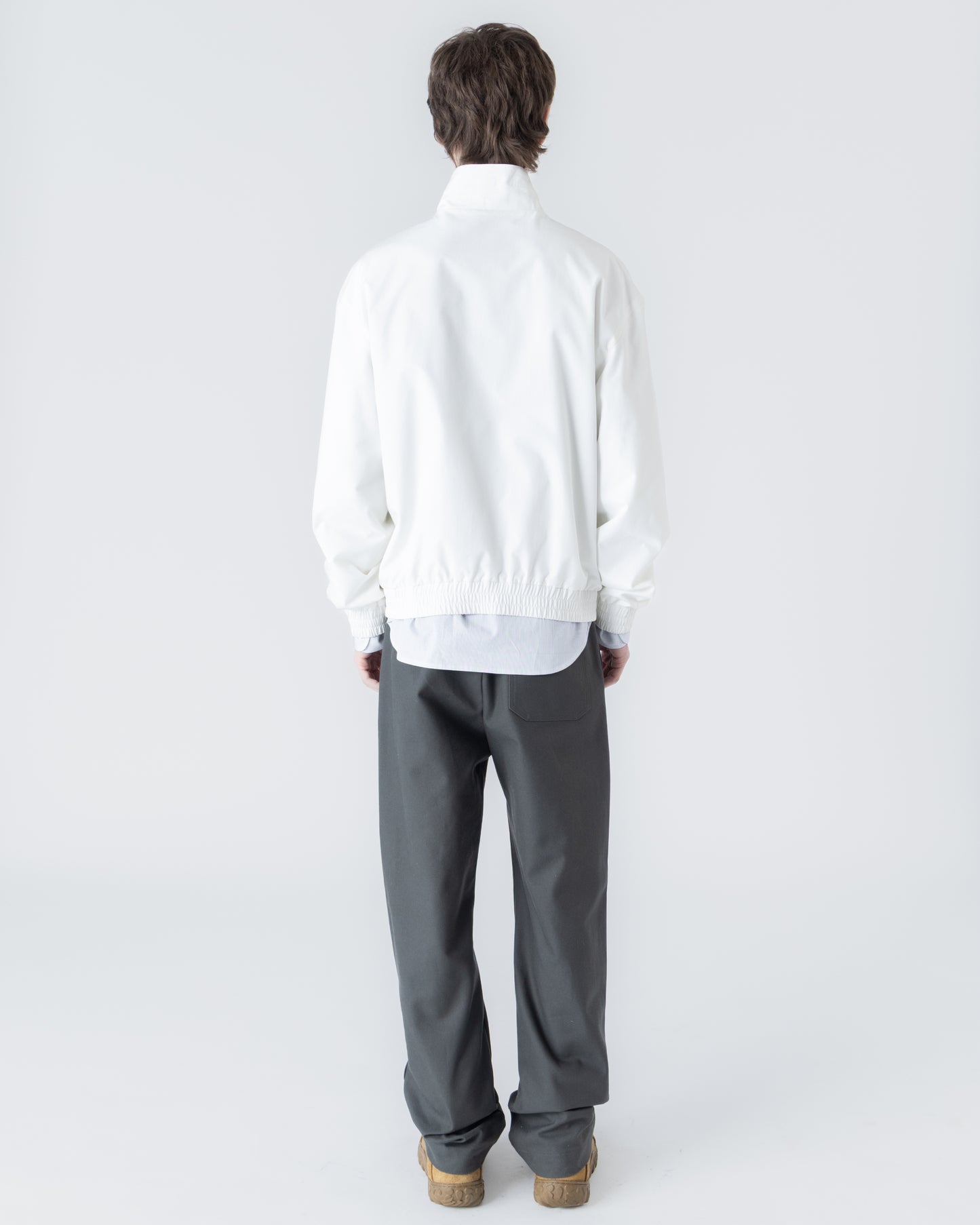 WHITE TRACK JACKET