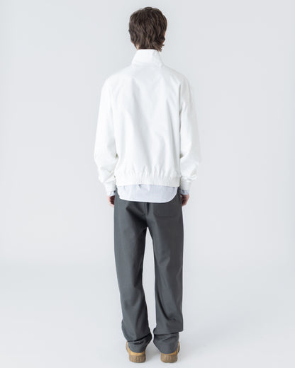 WHITE TRACK JACKET